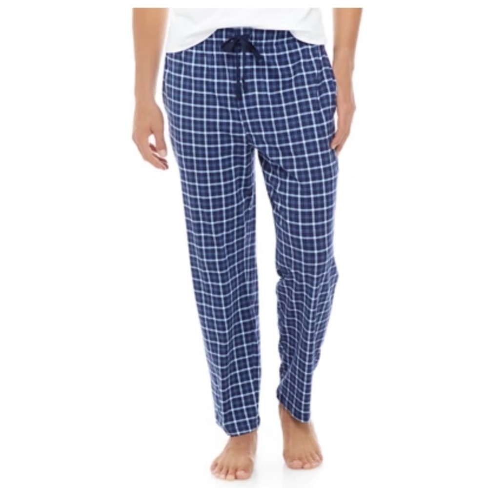 Saddlebred® Plaid Knit Lounge Pants
